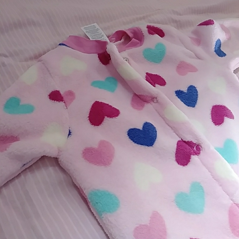 Warm fuzzy onesie.